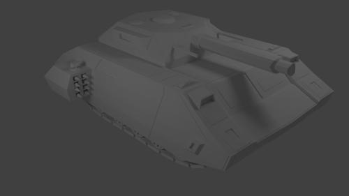 Futuristic Tank preview image